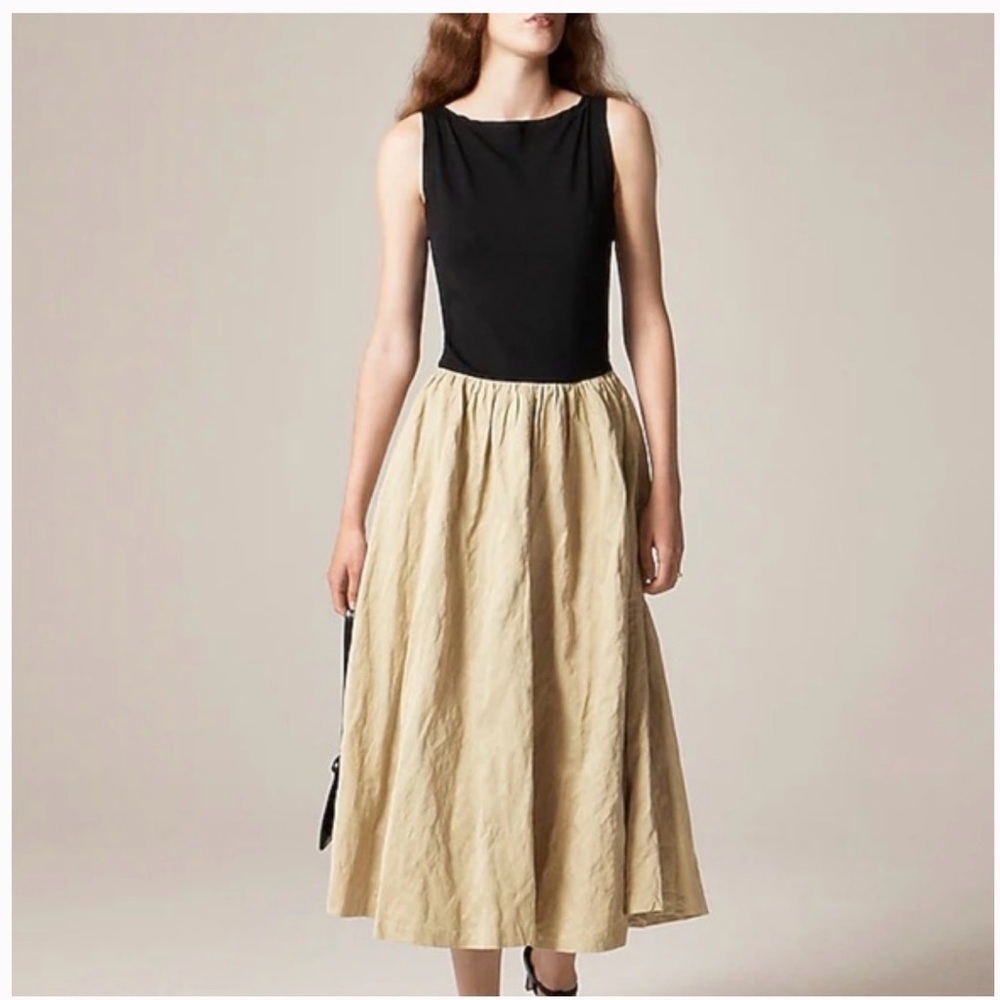 NWT J. Crew Boatneck mixy dress size XXS
